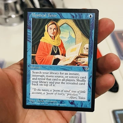 Magic the Gathering - Mystical Tutor Mirage MTG LP - Image 1 of 4