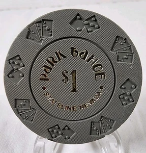 Park Tahoe $1 Stateline, Nevada Gaming Poker Casino Chip - Picture 1 of 2