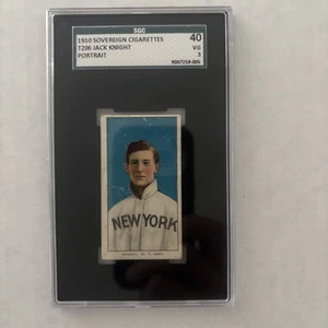 t206 sovereign 350 Jack knight Portrait SGC 3 RARE - Picture 1 of 2