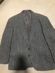 Alexandre Of London Harris Tweed Wool Blazer Size Uk 46 - Picture 1 of 6