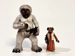 Star Wars 3.75" Power of the Force POTF Kabe & Muftak Cantina Patrons Complete - Picture 1 of 4