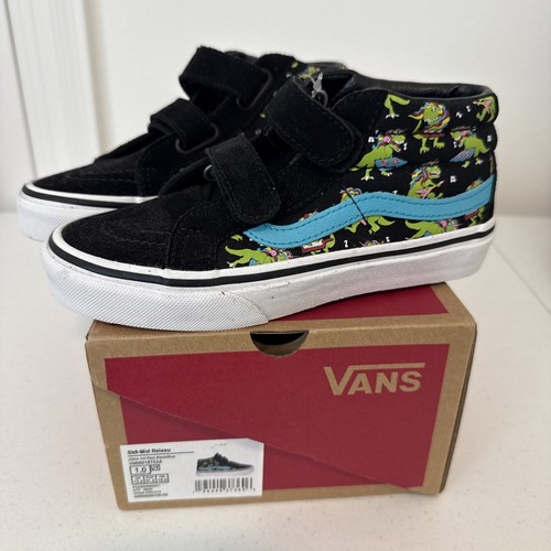 VANS Sk8 Mid Ristampa Bambini Taglia 1 Gow Uni Rex