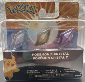 Pokémon Z - Juego Cristal Cristallo con Steelio, Rockio y Poiseno, ¡NUEVO! - Imagen 1 de 3