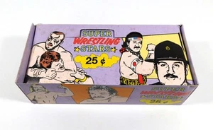 Monty Gum Super Wrestling Stars 1986 caja (50 paquetes) - Imagen 1 de 2