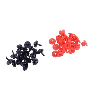 100x Ajuste para Ford Arco de Rueda Protector contra Salpicaduras Falda Lateral Tornillo Ojal Ajuste Clips B5 - Imagen 1 de 4
