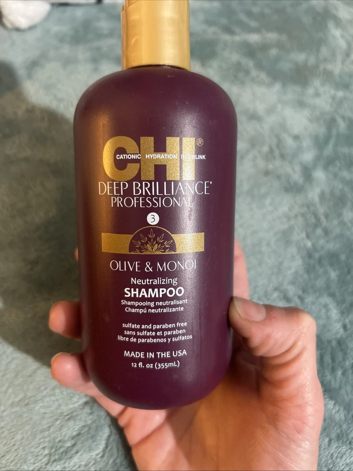 Champú neutralizante profesional Chi Deep Brilliance oliva y monoi 12 oz Foto 1 de 4