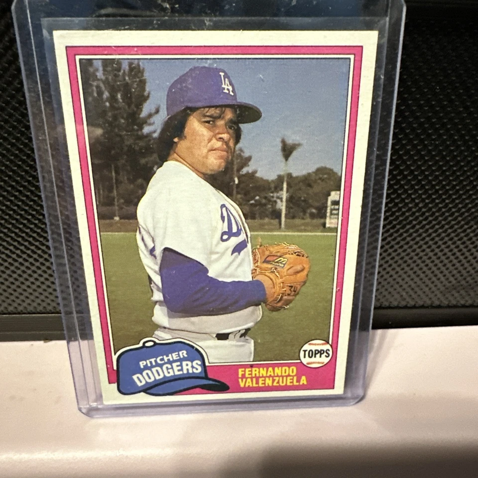 1981 Topps Traded #850 Fernando Valenzuela Los Angeles Dodgers cartão de beisebol - Imagem 1 de 1