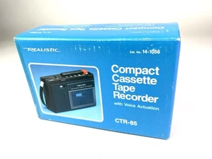 Realistisches kompaktes Kassettenrecorder mit Sprachbetätigung CTR-85 - Bild 1 von 6