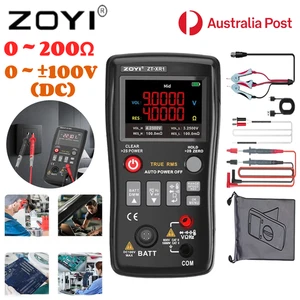 ZOYI ZT-XR1 Multimeter Resistance Tester 2IN1 Trithium Lithium lron Phosphate - Picture 1 of 16