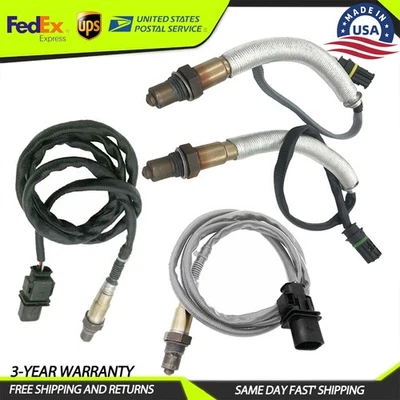 4Pcs Up & Downstream Oxygen O2 Sensor For BMW 128i 135i 323i 325i 328i 335i 528i Foto 1 de 4
