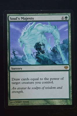 Magic The Gathering MTG SOUL'S MAJESTY Conflux LP Lightly Played - Image 1 of 2