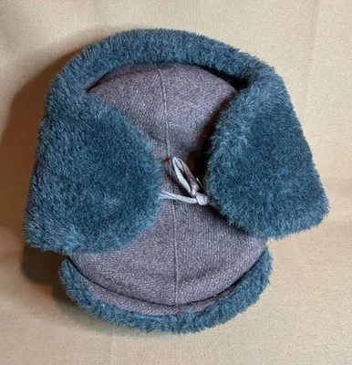 De colección Wanka Ywahka Rusa Lana de Oveja Piel Trampero Sombrero Orejeras TALLA 60 L Foto 1 de 3