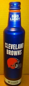 Bud Light Cleveland Browns 16 oz. aluminum beer bottle 2020 Anheuser-Busch - Picture 1 of 3