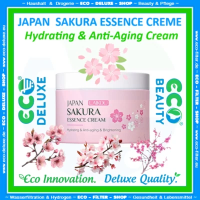 LAIKOU Japan Sakura Essence Anti-Aging Gesichtscreme 🌸 Natürliche Inhaltsstoffe 💰SALE