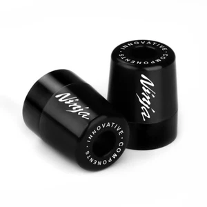 handle grip cap For KAWASAKI Ninja 250 300 400 650 1000 Ninja Handlebar Bar Ends - Foto 1 di 30