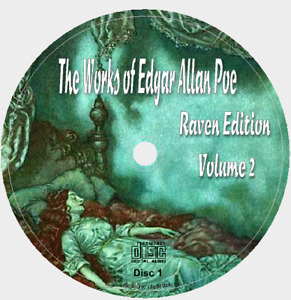 The Works of Edgar Allan Poe, Raven Edition, Vol 2 Audiobook in 14 Audio CDs 