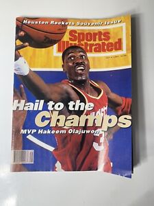 1994 Sports Illustrated Houston Rockets Souvenir Issue, Hail To The Champs