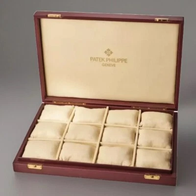 Patek Philippe Genuine Extremely Rare 20 Watch Faux Leather BIG Presentation Box - Image 1 of 4