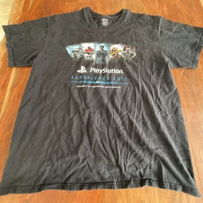 索尼 Playstation Experience 2015 衬衫男式 XL I Was There — 第 1/4 张图片