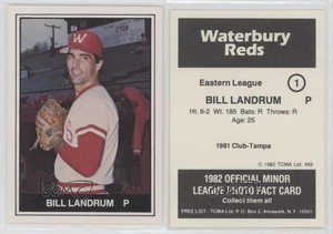 1982 TCMA Minor League Bill Landrum #459