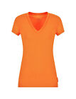 Armani Exchange Women's, Slim Fit Short Sleeve Pima Cotton T-Shirt, Orange, S