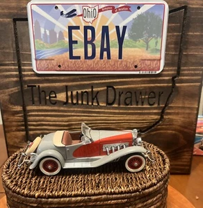 Danbury Mint 1935 Duesenberg SSJ Scarlet And Gray 1/24 W/box - Picture 1 of 19