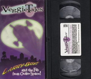 VeggieTales Larry-Boy and the Fib from Outer Space VHS FREE SHIPPING! - Picture 1 of 1