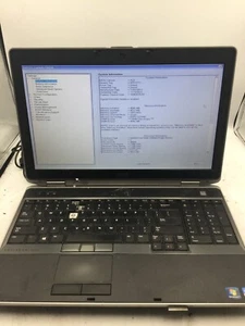 DELL LATITUDE E6530 - BOOTS TO BIOS/BIOS LOCK - INTEL I7 3740 - 6GB RAM -16"-BB - Picture 1 of 7