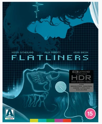 Flatliners (1990) 4K Ultra HD (Region Free) Reversible Sleeve New & Sealed - image 1 of 2