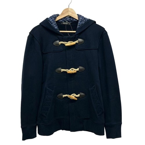 Autentico Burberry Black Label Cappotto Uomo Navy