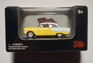 Malibu International #00103 1955 Chevrolet Bel Air 2Dr. Sedan Yellow/Ivory HO - Picture 1 of 5