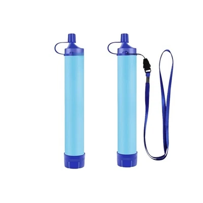 Purificador de agua al aire libre pajita de purificación personal adecuada para senderismo, camping Foto 1 de 4