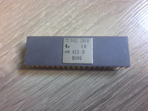 DGC 1979 Data General microNOVA mN615 support chip for nM602 vintage CPU GOLD - Afbeelding 1 van 2