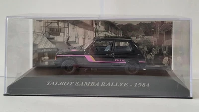TALBOT SAMBA RALLYE 1984 1/43 BOITE D'ORIGINE - Photo 1/4