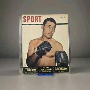 SPORT Magazine June 1948 Joe Louis Boxing Front Cover PreDates Illustrated VTG - Picture 1 of 13