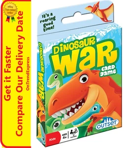 Dinosaur War Kids Family Card Game - Picture 1 of 6