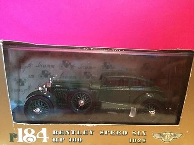 BRUMM SUPERBE BENTLEY SPEED SIX HP 160 1928 1/43 NEUF BOITE H8 - Photo 1/4