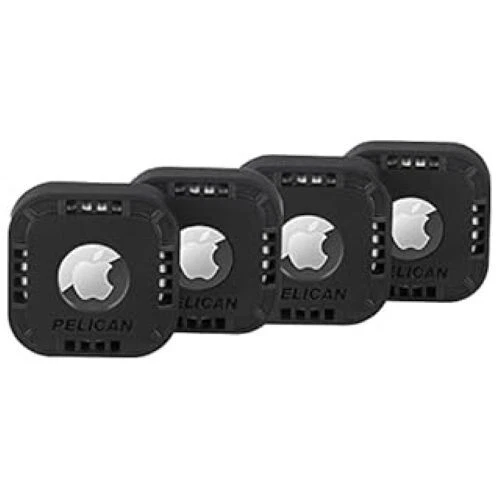 Pelican Protector AirTag Sticker Mount 4 Pack AirTag Case Black PP048844 -