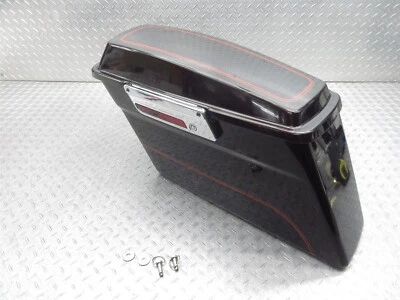 2011 Harley Electra Glide Classic FLHTC Left Saddlebag Side Bag Case Luggage Lid - Image 1 of 4