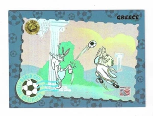 1994 Upper Deck World Cup Soccer Looney Tunes Greece Qualifier Insert Card #Q4 - Picture 1 of 2
