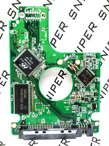 PCB - Western Digital 250GB WD2500BEVS-60UST0 SATA 2061-701499-600 AB - Picture 1 of 6