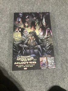 l'incredibile uomo ragno #17 la caccia 2019 fumetto poster promozionale 13x23 - Foto 1 di 7