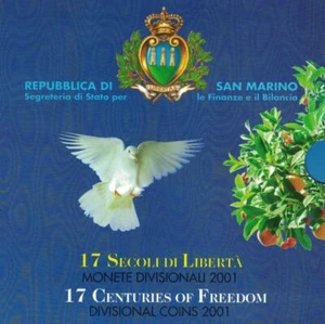 Juego de monedas San Marino 2001 - Imagen 1 de 1