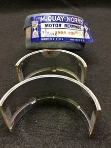 Rodamientos principales del motor del cigüeñal trasero Chevrolet 1937 1938 1941 1942 2994 - Imagen 1 de 3