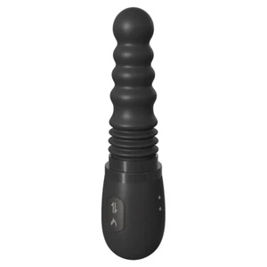 Gyrating Ass Thruster - Heated Warming Anal Vibrating Dildo Prostate Stimulator - Picture 1 of 4