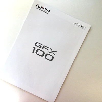 FUJIFILM GFX 100 Camera system Japanese Catalog Published in September 2021 - Image 1 of 4