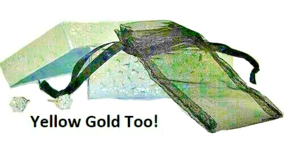 A Lobo Orecchini Acciaio Chirugico Swarovski Rotondo Bianco Oro Scatola Astuccio - Immagine 1 di 4