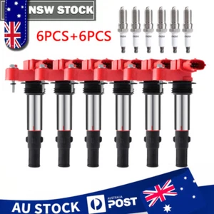 For HOLDEN COMMODORE VZ 3.6L 6PCS Ignition Coils+6X Spark Plugs High-Performance - Picture 1 of 13