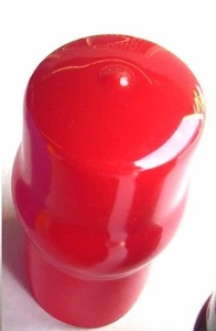 DODGE RAM DAKOTA POWER WAGON RAMCHARGER TRAILER BALL COVER RED1 7/8 & 2 " - Picture 1 of 3