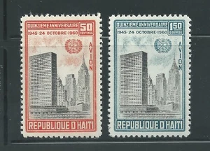 Haiti Scott # C168-C169 MNH United Nations - Picture 1 of 1